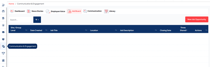 Job Board Page